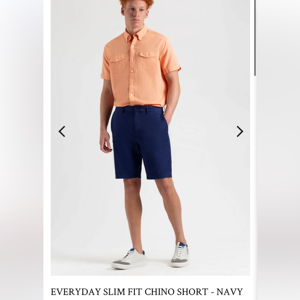 NWT Ben Sherman everyday chino shorts in navy